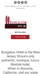 Mobile Screenshot of bungalowhotel.net